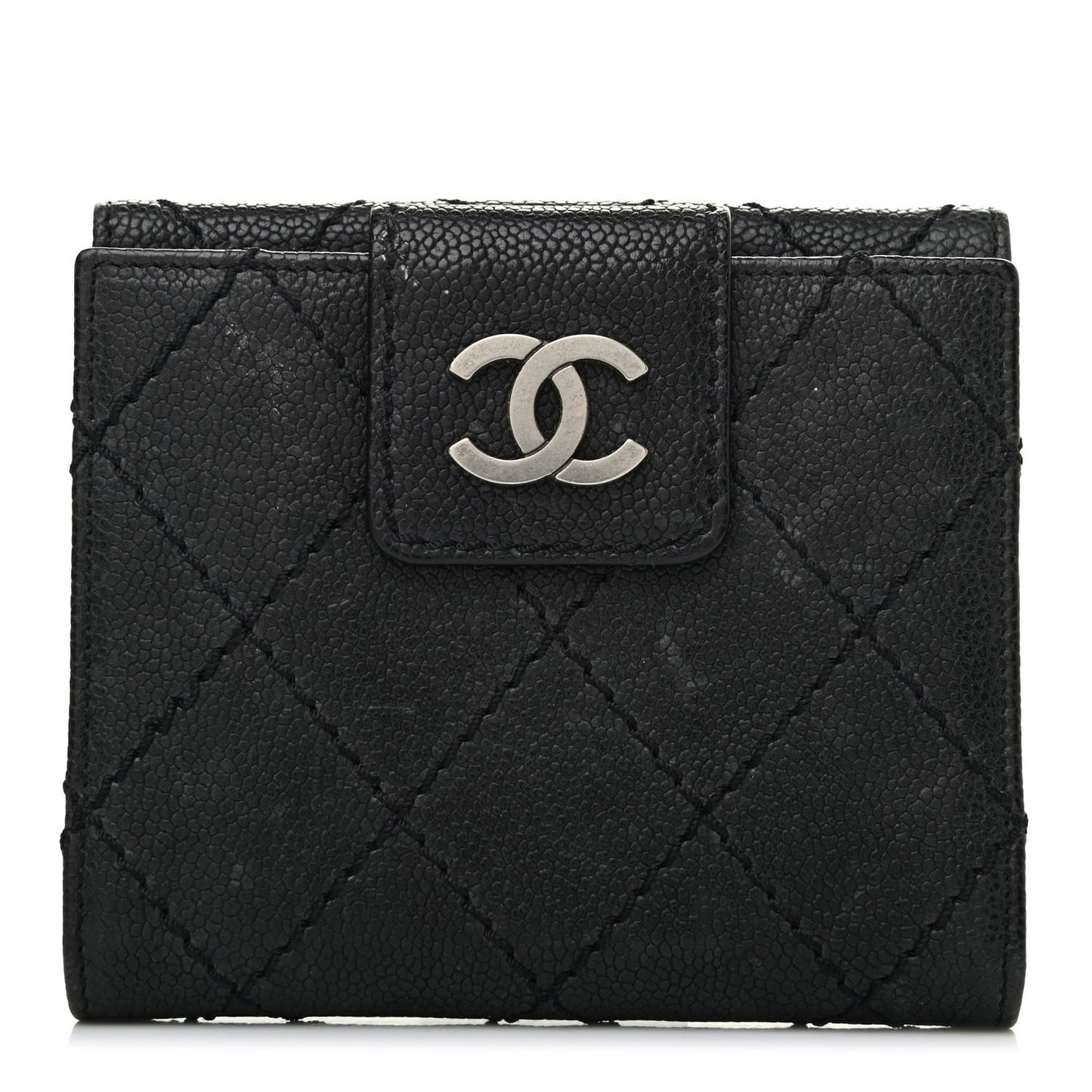 Caviar Outdoor Ligne French Wallet Black