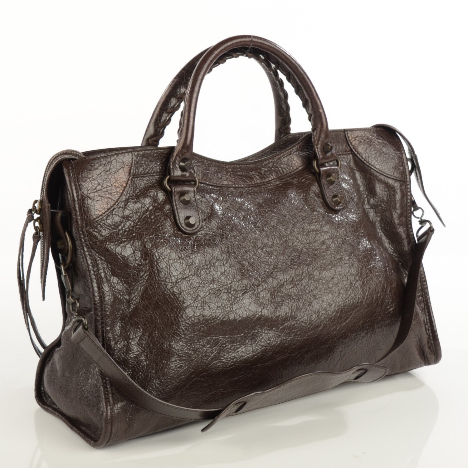 Balenciaga Agneau Classic Hardware City Charbon 3 of 8
