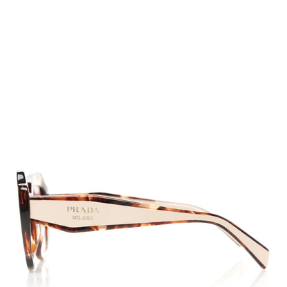 Prada Acetate Square Sunglasses SPR 16Y Havana Beige 3 of 7