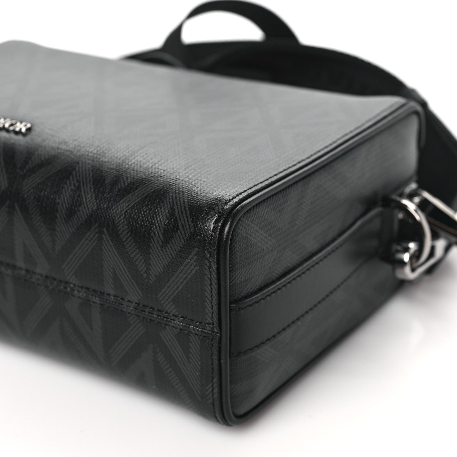 Christian Dior Canvas CD Diamond Lingot 22 Bag Black 10 of 10