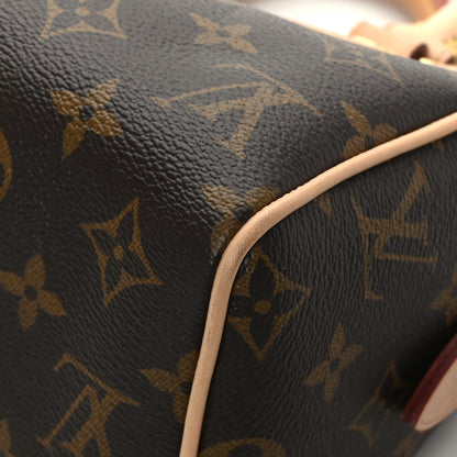 Louis Vuitton Monogram Speedy Bandouliere 20 Black 10 of 10