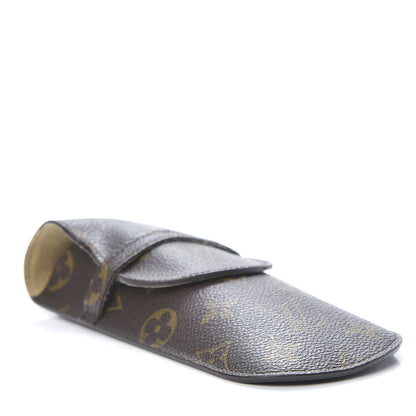 Louis Vuitton Monogram Glasses Sunglasses Case w Flap 4 of 13