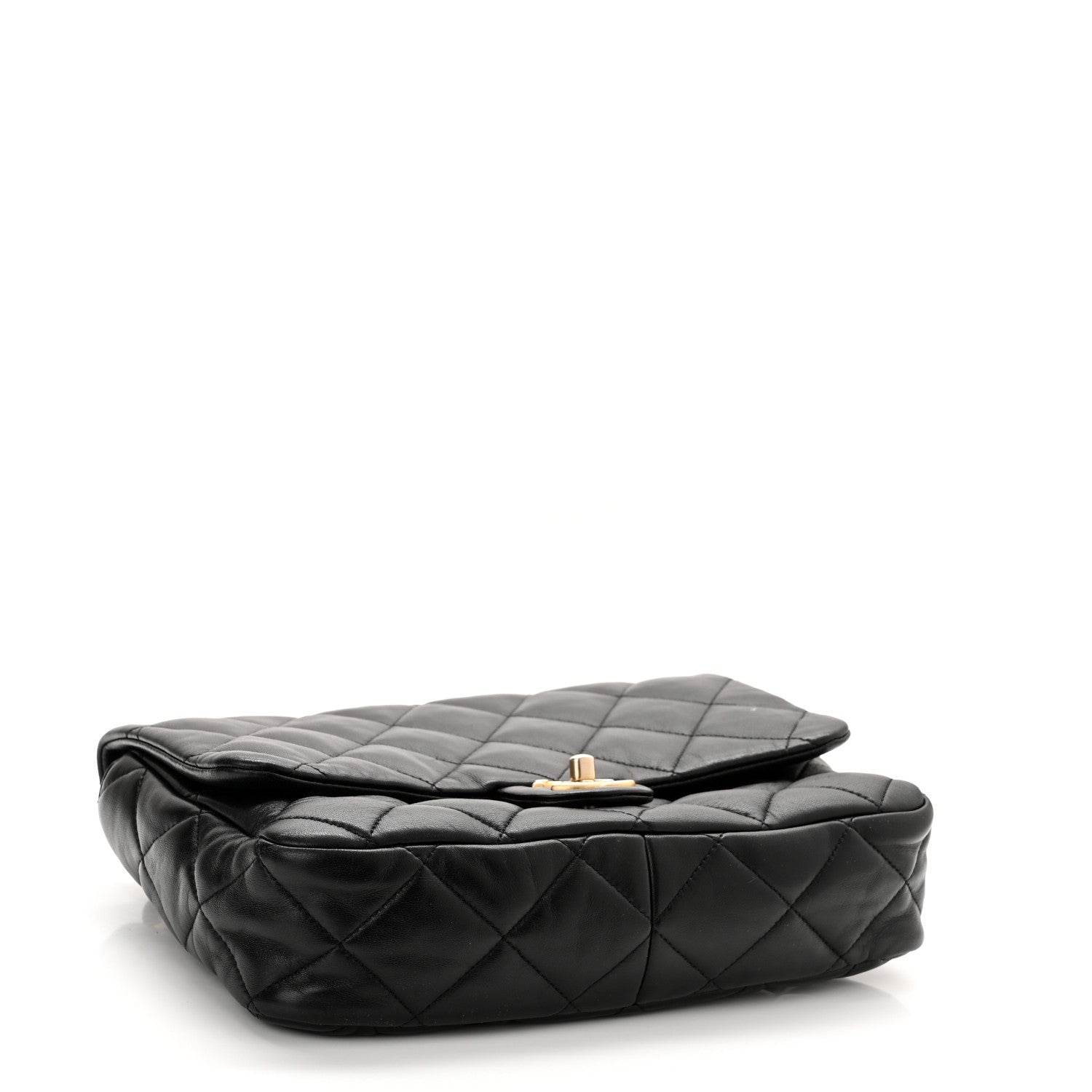 Chanel Lambskin Quilted Large CC Funky Town Flap Black 4 of 14