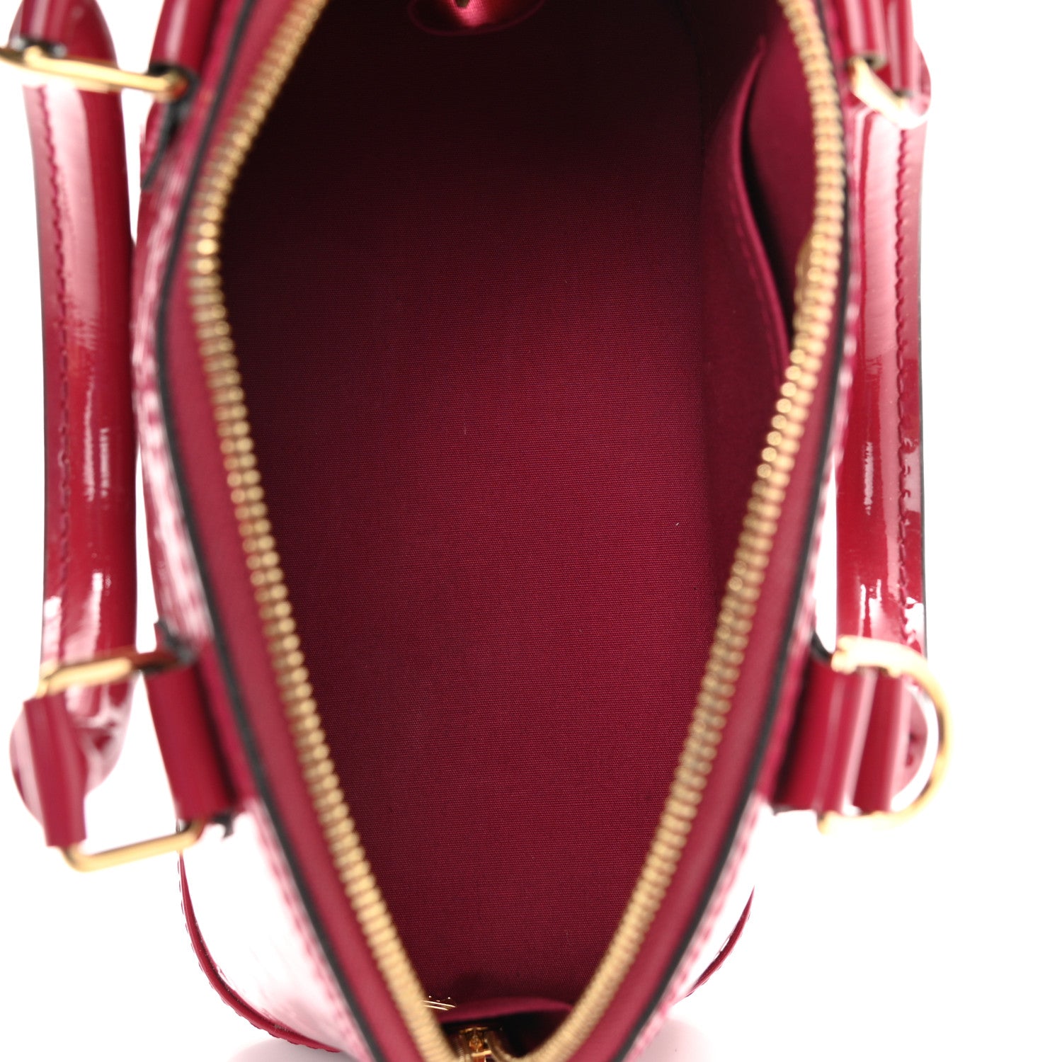 Louis Vuitton Vernis Alma BB Rose Indien 4 of 9