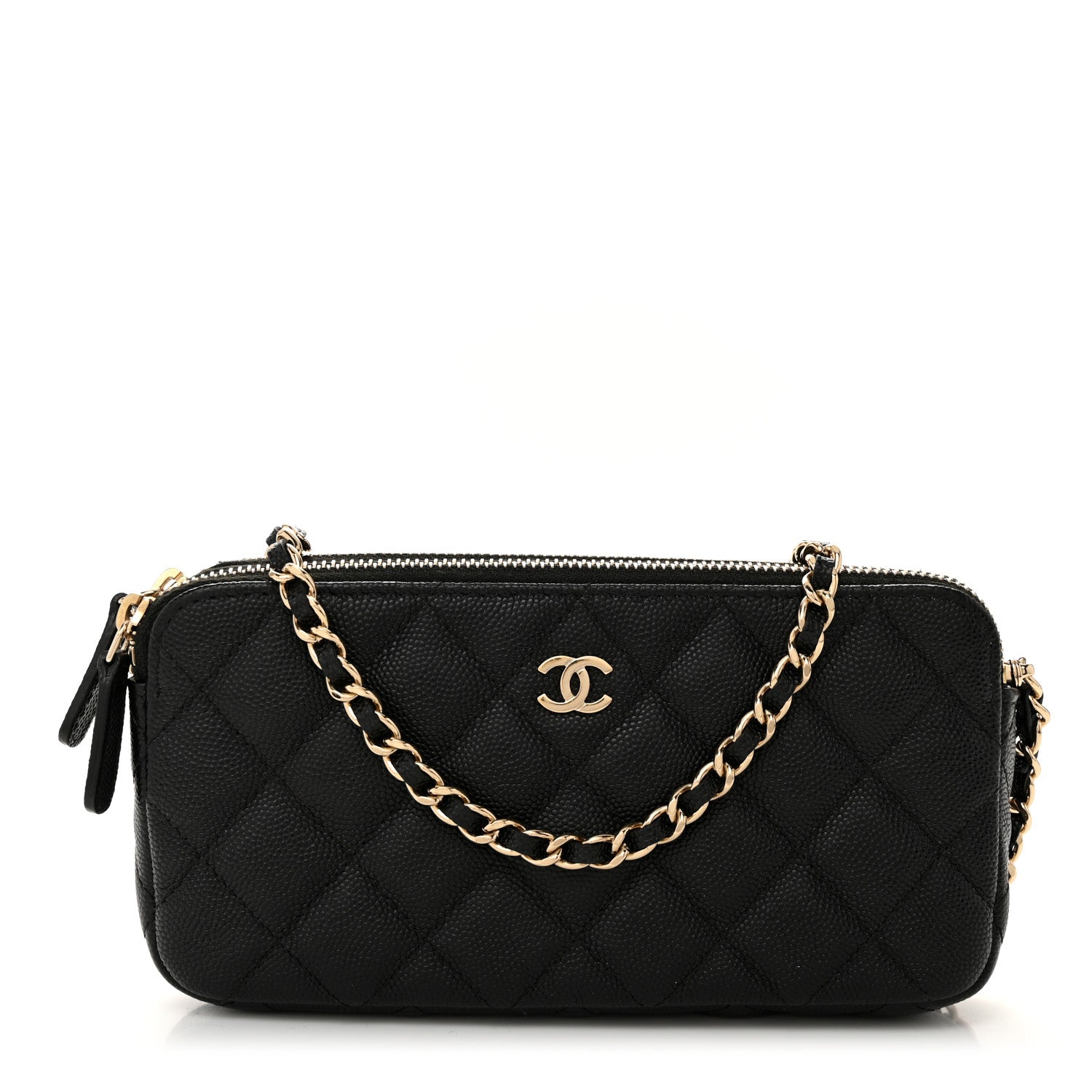 Chanel Caviar Quilted Small Clutch With Chain Black 1 of 13