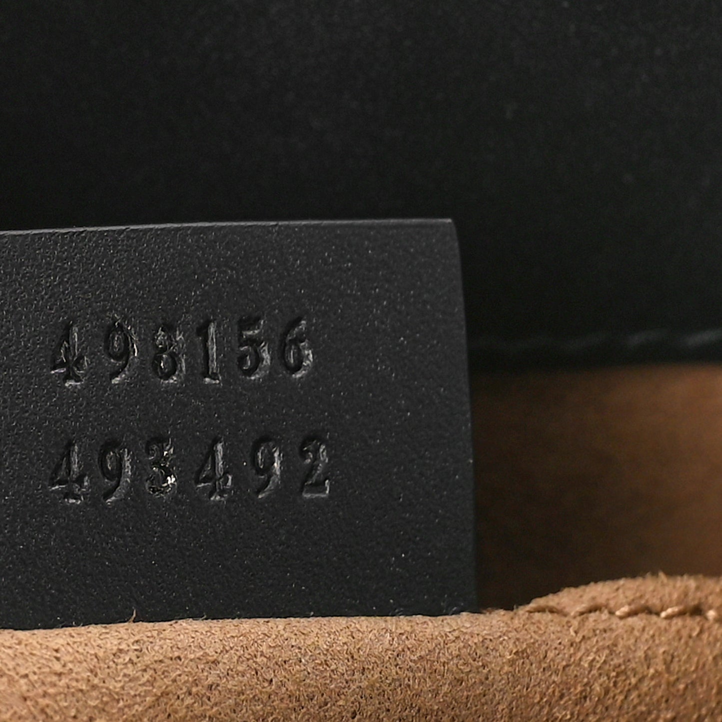 GG Supreme Monogram Small Padlock Tote Black
