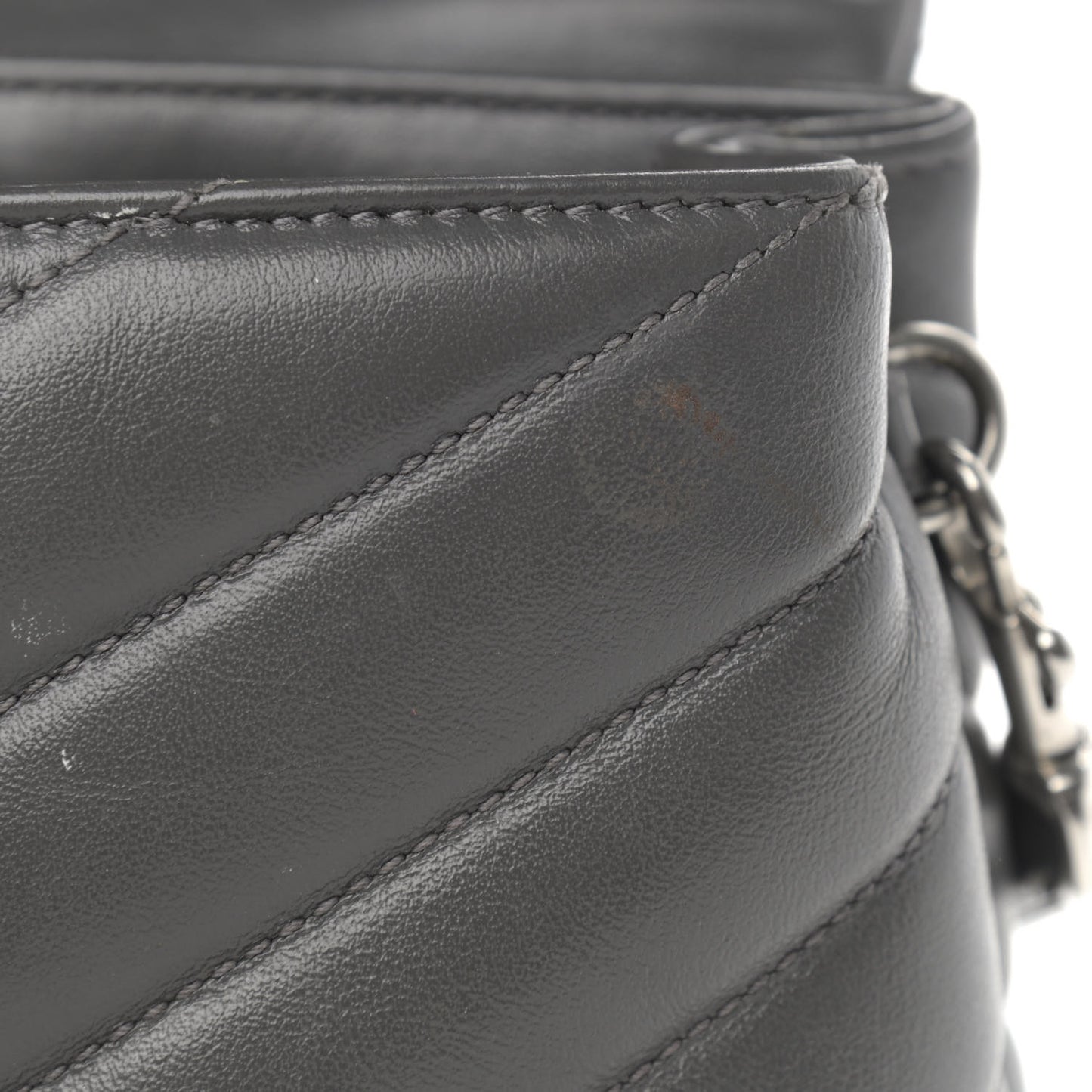 Calfskin Y Quilted Monogram Toy Loulou Crossbody Bag Storm