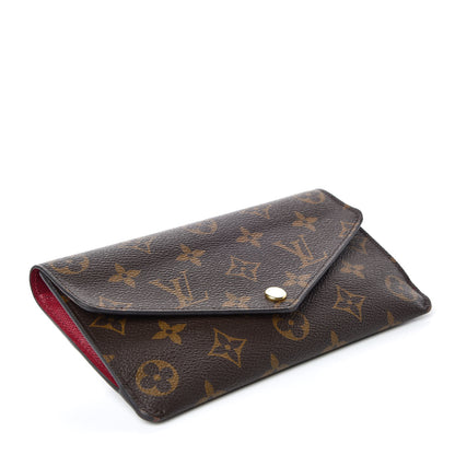 Louis Vuitton Monogram Jeanne Wallet Fuchsia 5 of 12
