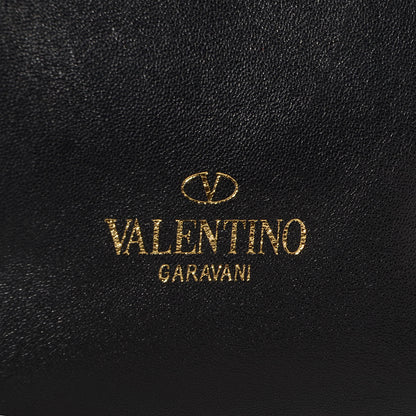 Valentino Garavani Lambskin Crystal B Diamond Tote Black 9 of 9