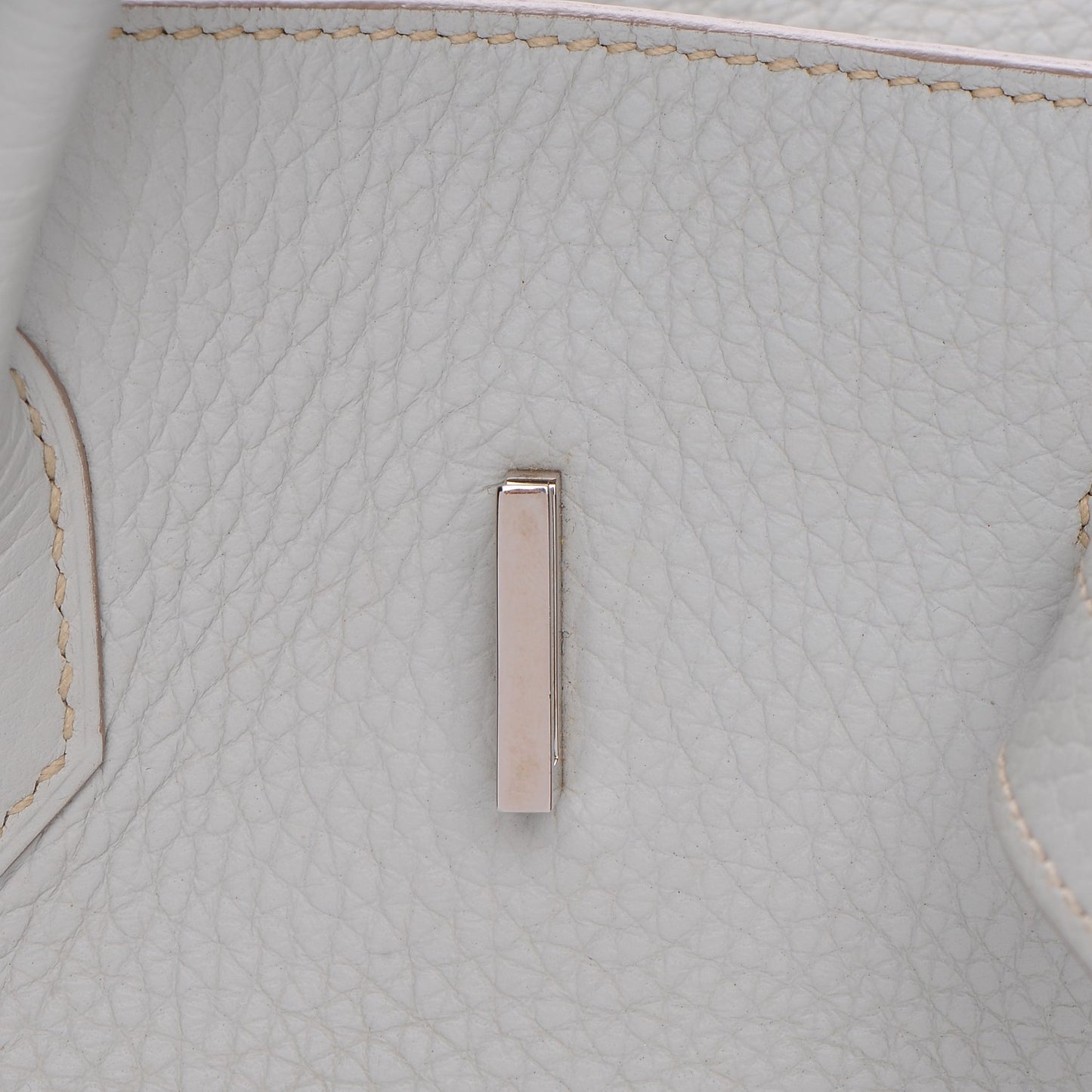 Taurillon Clemence Birkin 35 Gris Perle