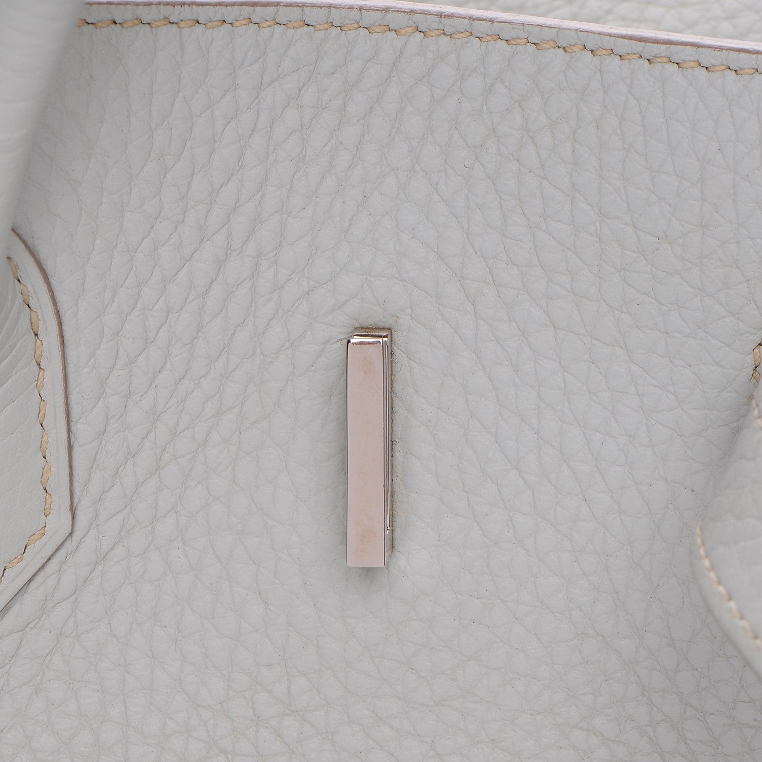 Hermes Taurillon Clemence Birkin 35 Gris Perle 17 of 25