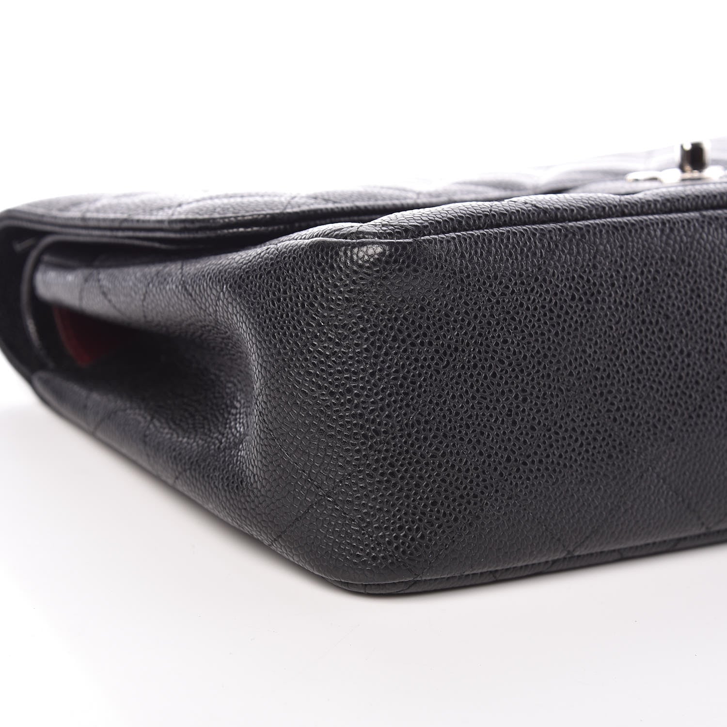 Chanel Caviar Quilted Jumbo Double Flap Black 8 of 9
