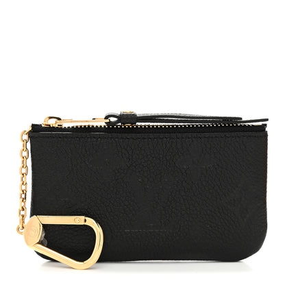 Louis Vuitton Empreinte Monogram Giant Key Pouch Black 1 of 8