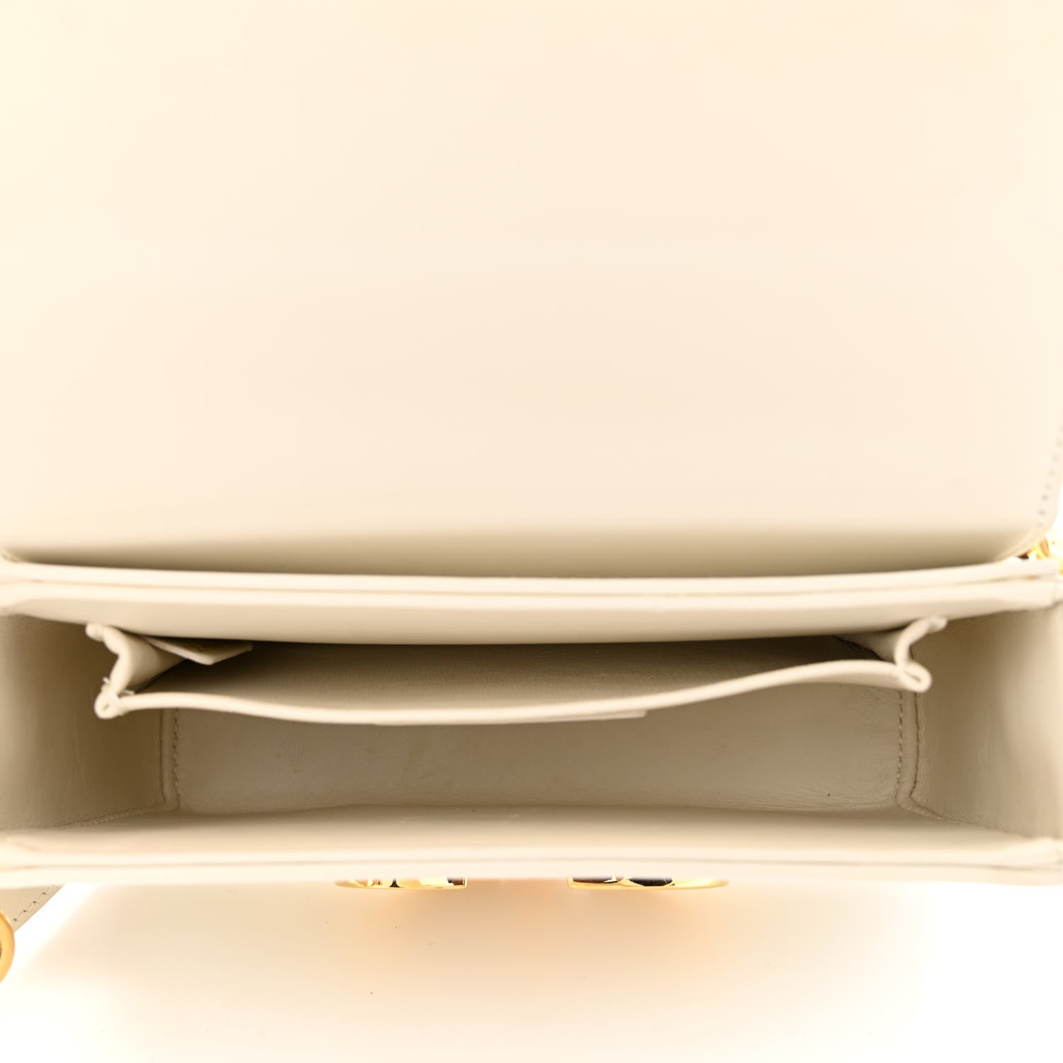 Christian Dior Smooth Calfskin 30 Montaigne Box Bag White 5 of 13