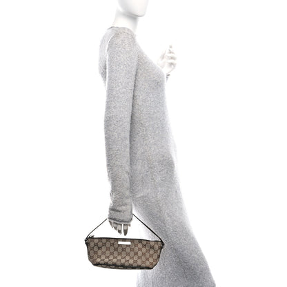 Gucci Monogram Boat Pochette Brown 2 of 11