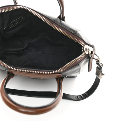 Givenchy Calfskin Medium Bi-Color Antigona Black Brown 4 of 21