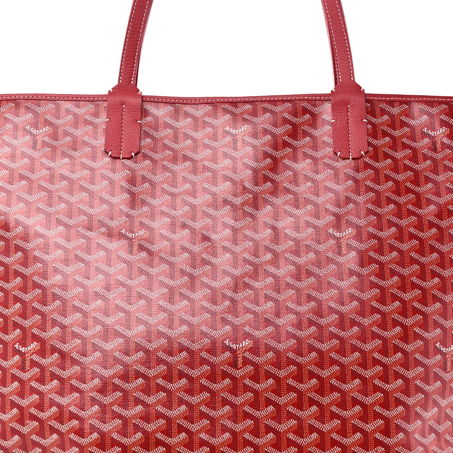 Goyard Goyardine Artois GM Red 8 of 11