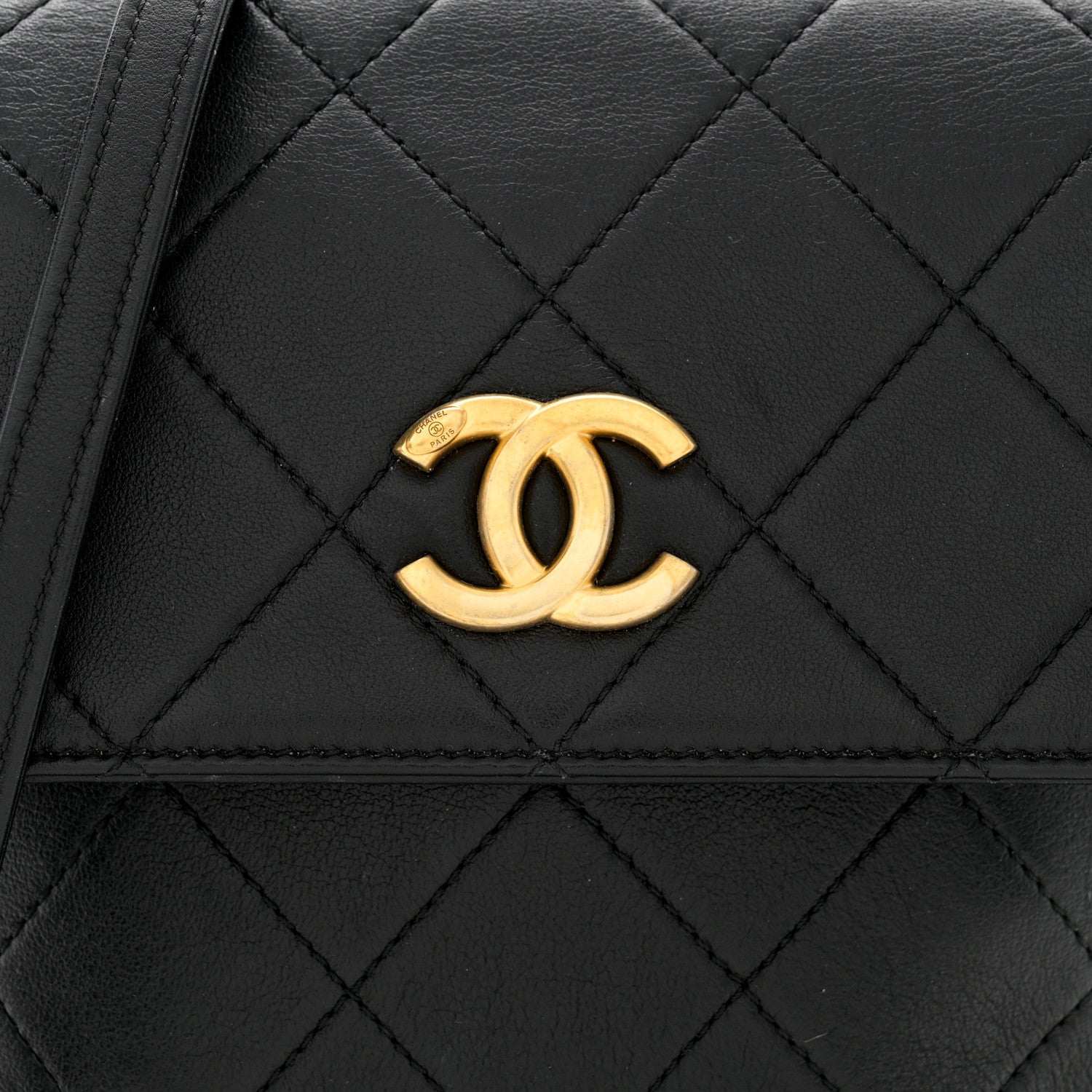 Chanel Calfskin Quilted Pearl Small About Pearls Hobo Bag Black 8 of 11