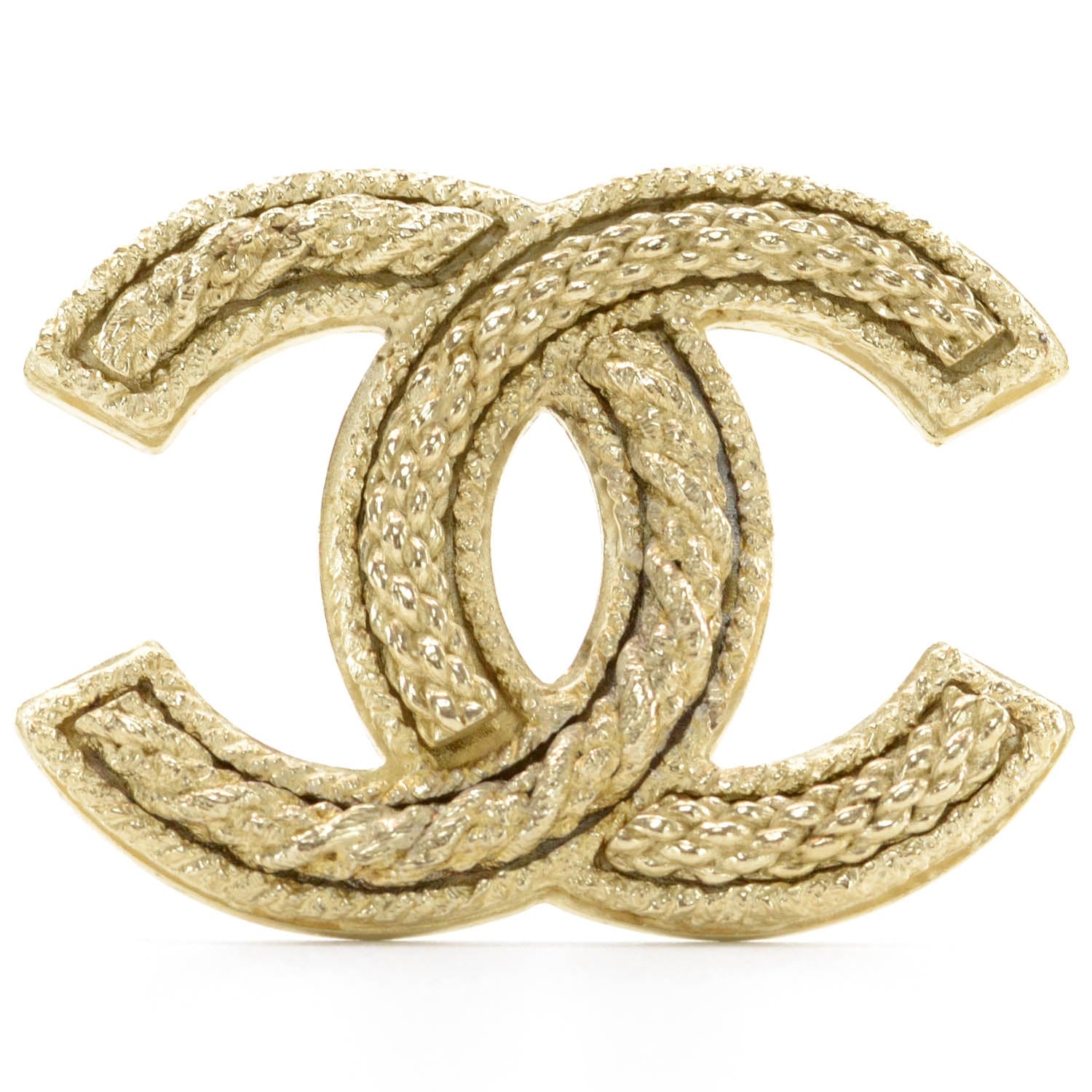 Chanel Paris Shanghai Large CC Brooch Gold 1 of 4