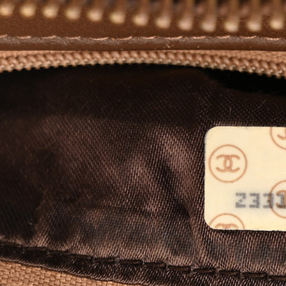 Chanel Metallic Lambskin Diagonal Quilted Tassel Camera Bag Bronze 8 of 16