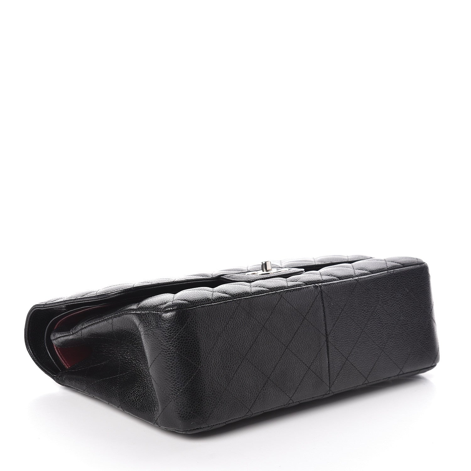 Chanel Caviar Quilted Jumbo Double Flap Black 4 of 11