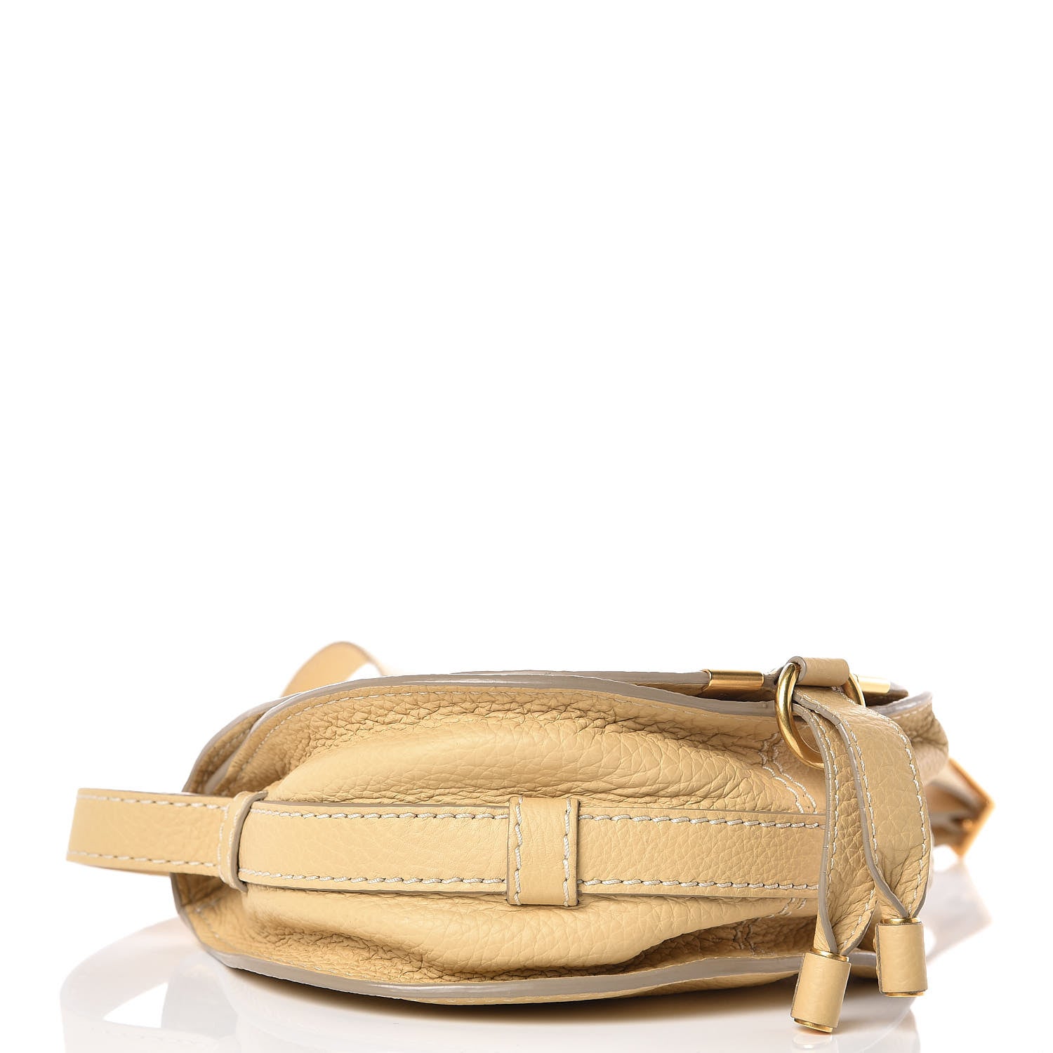 Chloe Calfskin Mini Marcie Round Crossbody Bag Sunlight 4 of 9