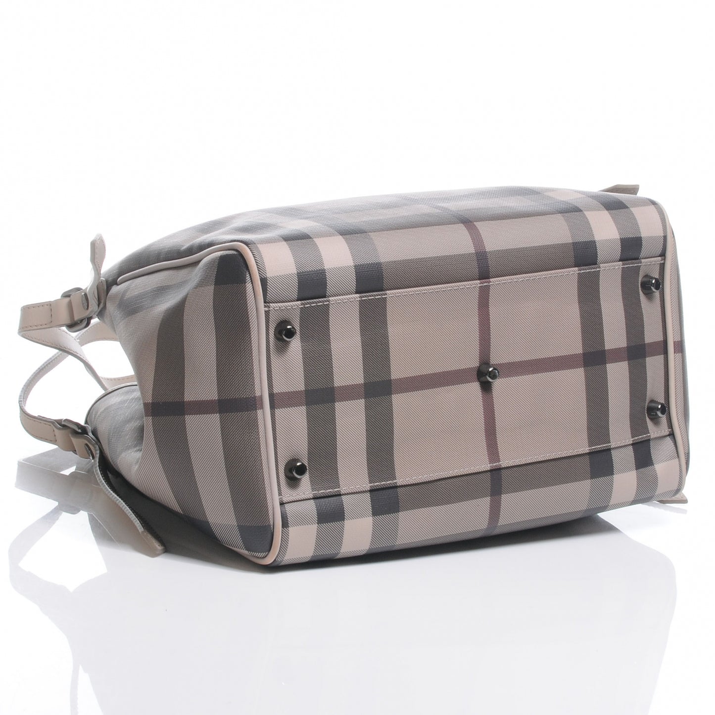 Smoked Check Small Canterbury Tote Trench