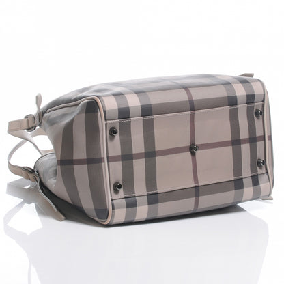 Burberry Smoked Check Small Canterbury Tote Trench 4 of 9