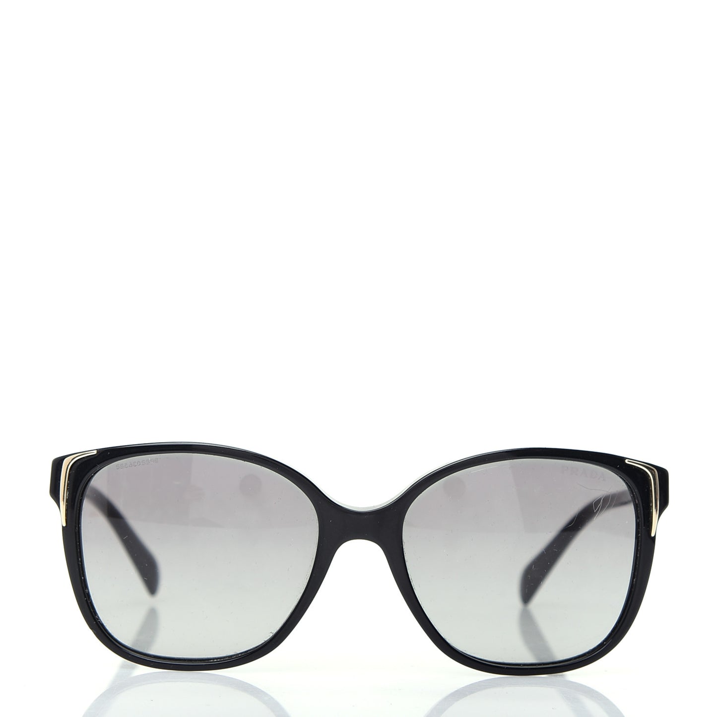 Acetate Sunglasses SPR 01O Black