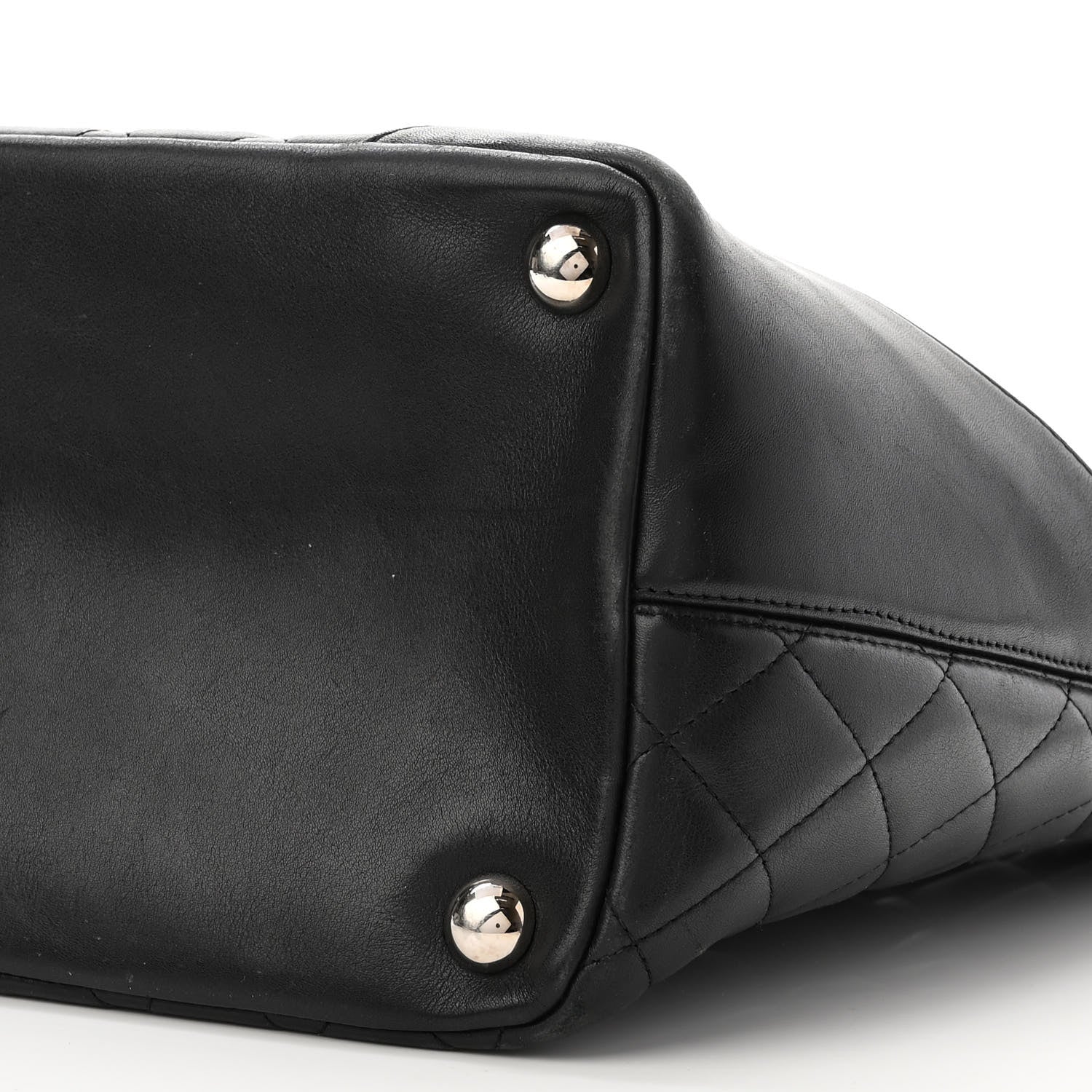 Chanel Calfskin Quilted Large Cambon Tote Black 10 of 10