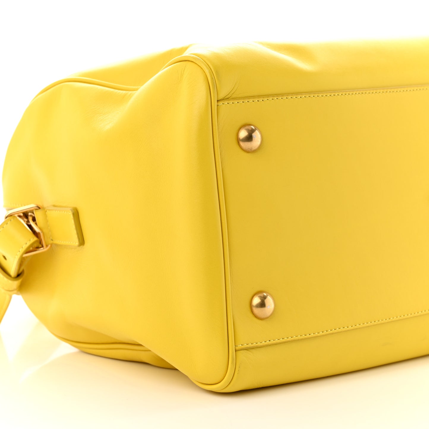 Calfskin Classic Duffle 6 Yellow