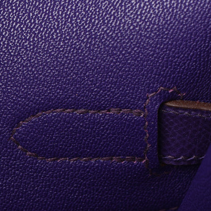 Hermes Epsom Birkin 35 Iris 17 of 43