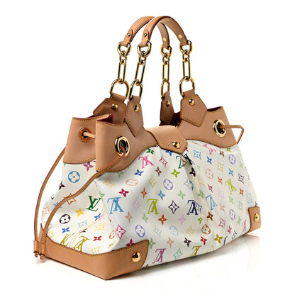 Louis Vuitton Monogram Multicolor Ursula White 3 of 20