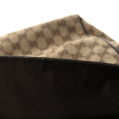 Gucci Soft GG Supreme Monogram Tote Dark Brown 8 of 9