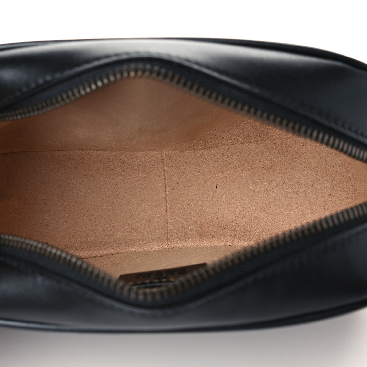 Gucci Calfskin Matelasse Mini GG Marmont Chain Shoulder Bag Black 5 of 6