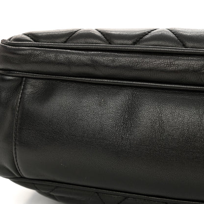 Chanel Lambskin Quilted CC Shoulder Bag Black 11 of 11