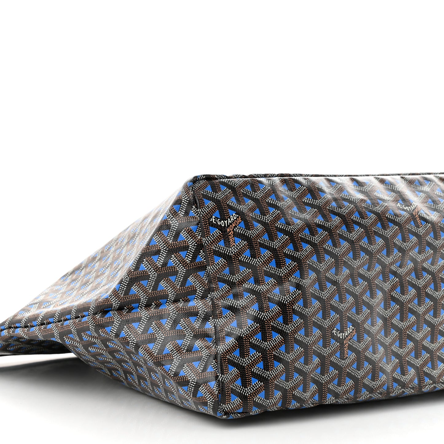 Goyardine Saint Louis Claire Voie GM Black Sky Blue