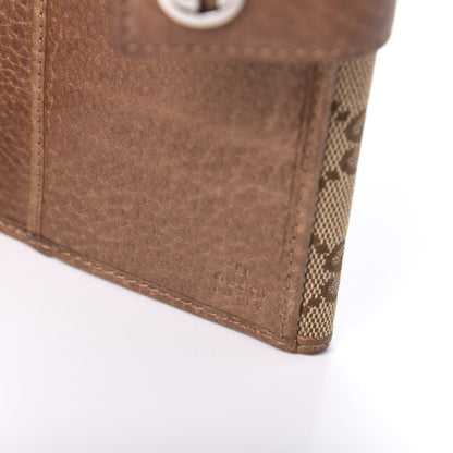 Gucci Monogram Old Libeccio Miss GG Continental Wallet Beige Ebony Light Brown 8 of 10