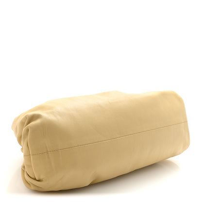 Bottega Veneta Smooth Butter Calf The Pouch Oversized Clutch Tapioca 4 of 8