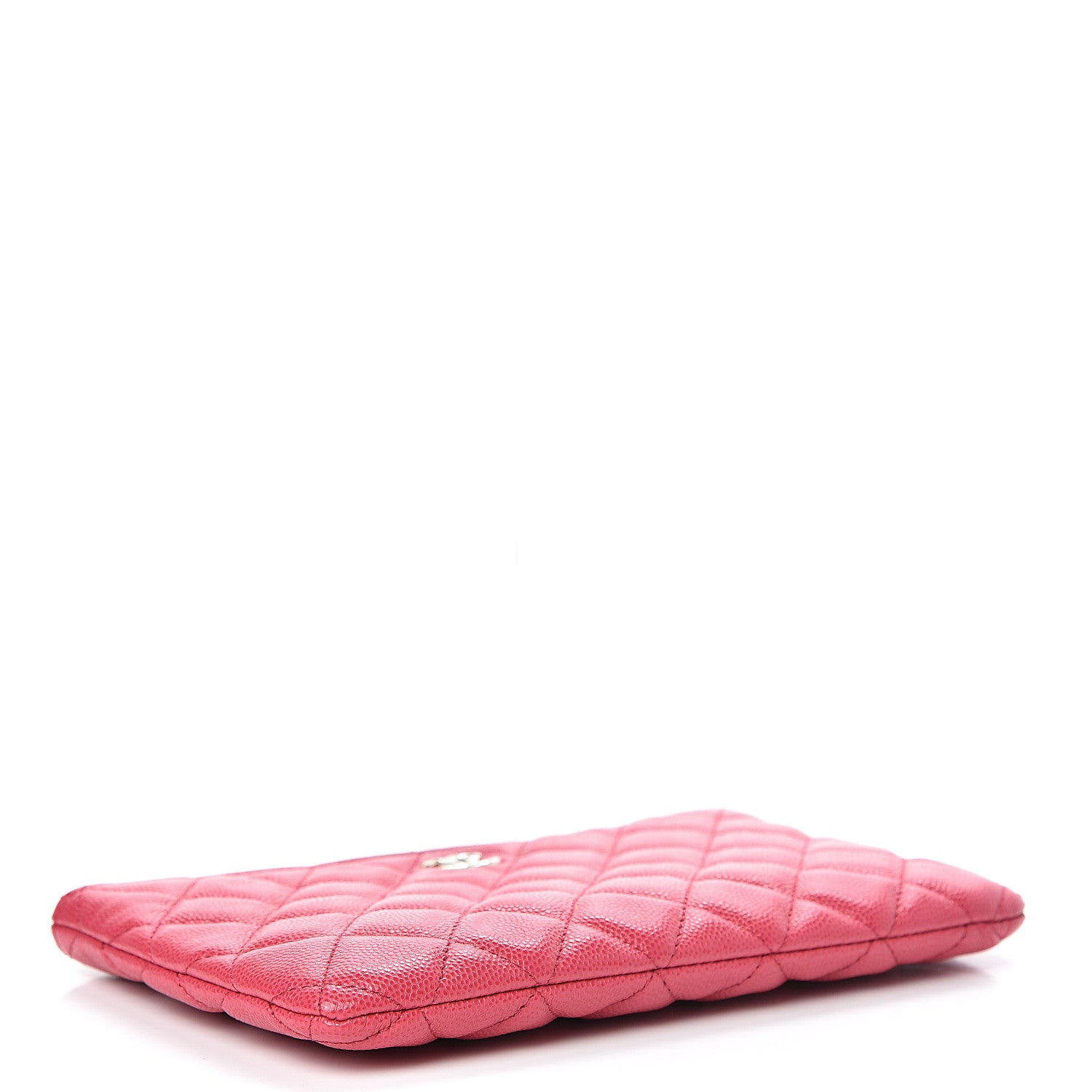 Chanel Caviar Quilted Cosmetic Case Pink 3 of 7