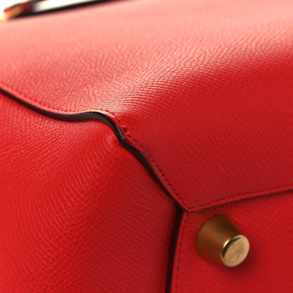 Celine Grained Calfskin Mini Belt Bag Vermillion 7 of 16