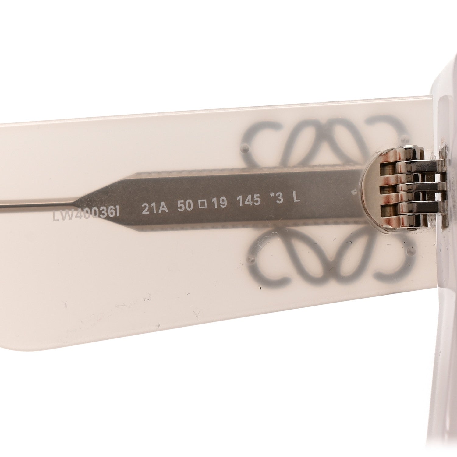 Loewe Acetate Cat Eye Sunglasses LW40036I White 6 of 8