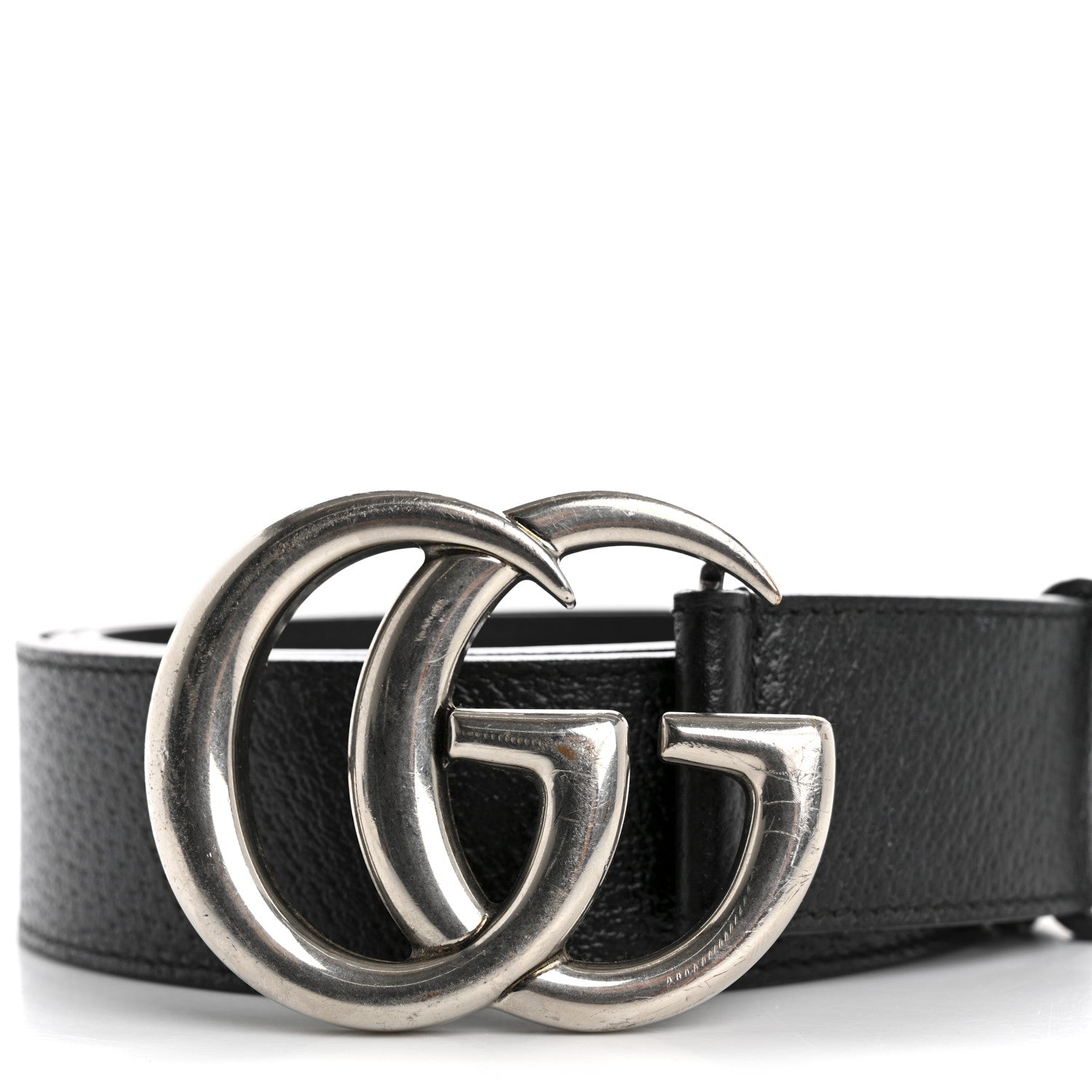 Gucci Calfskin Double G Belt 100 40 Black 6 of 8