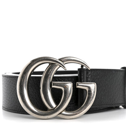 Gucci Calfskin Double G Belt 100 40 Black 6 of 8