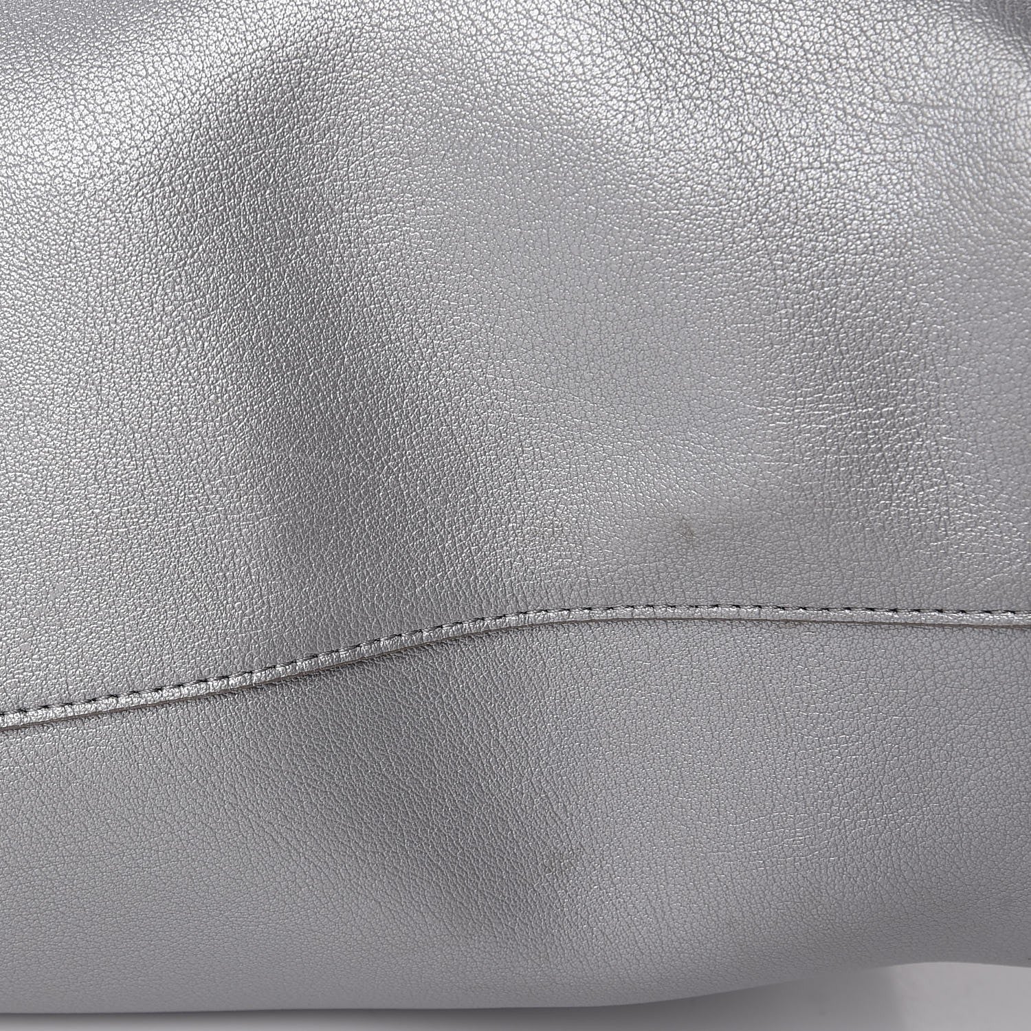 Saint Laurent Metallic Calfskin Large Shopping Tote 16 of 21