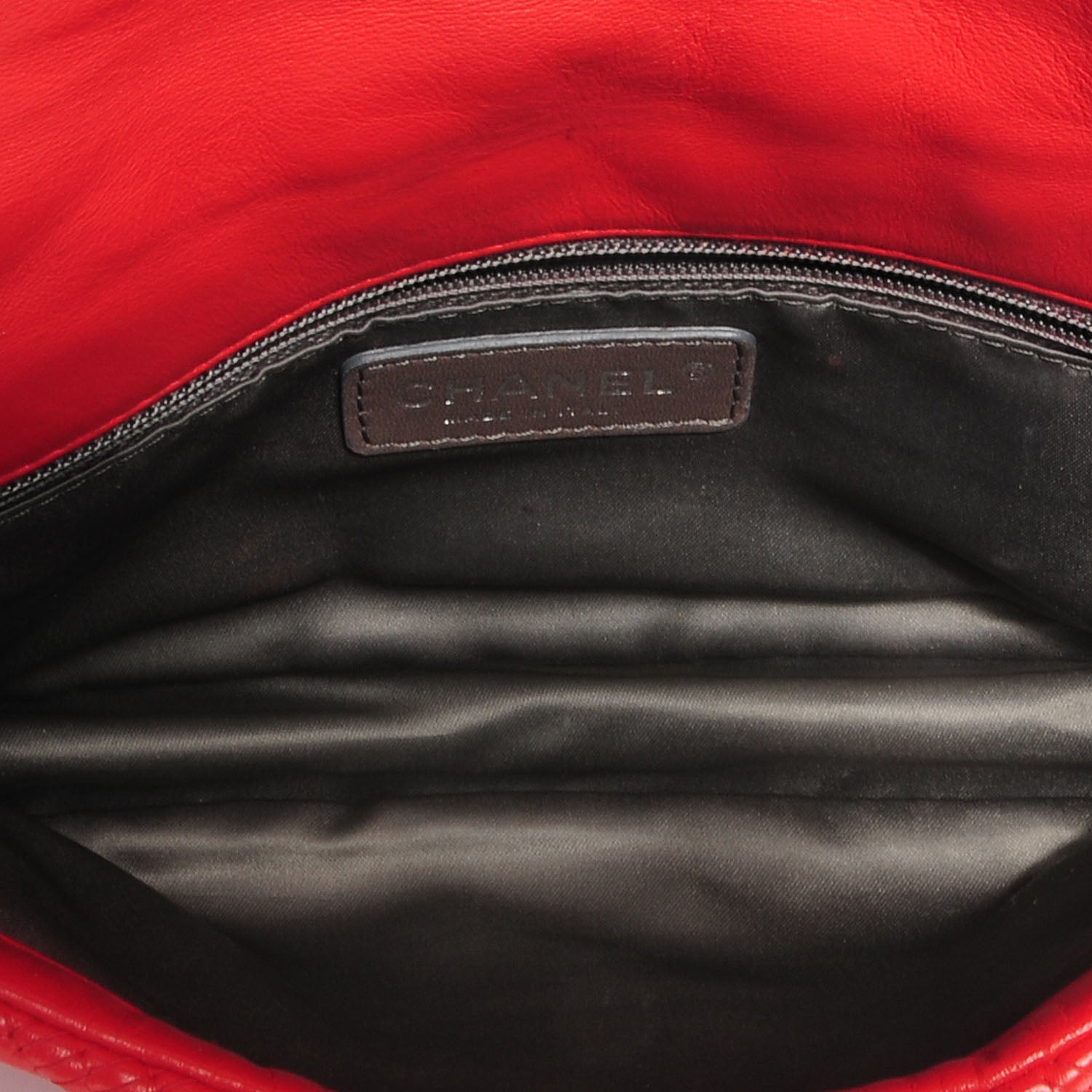 Chanel Lambskin Walk Of Fame Flap Red 5 of 7