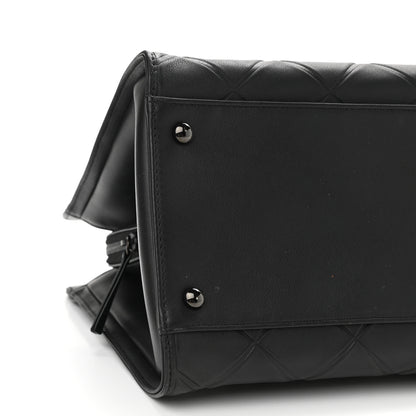 Chanel Calfskin Propeller Shopping Tote Black 9 of 11