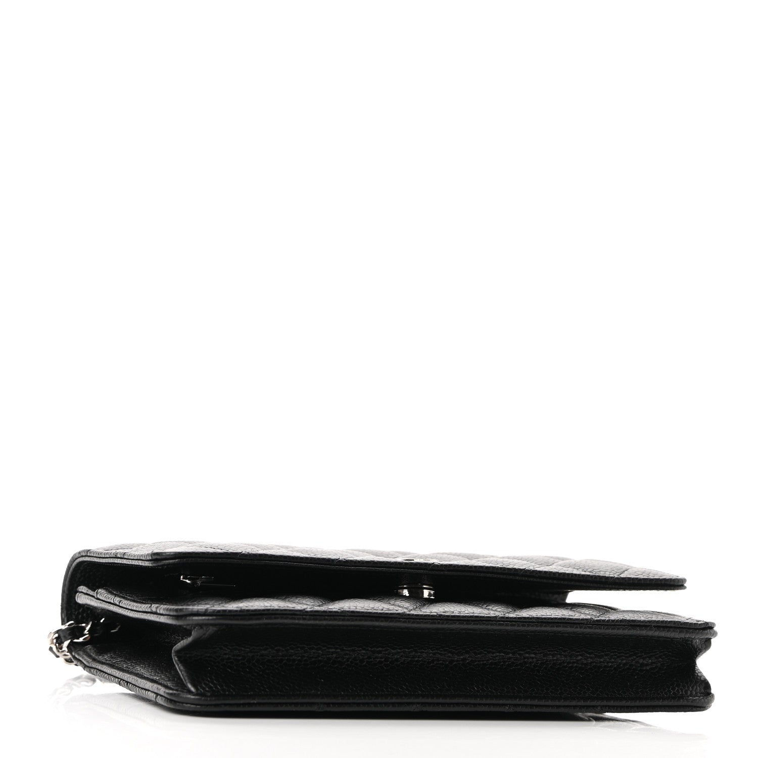Chanel Caviar Quilted Wallet On Chain WOC Black 4 of 12