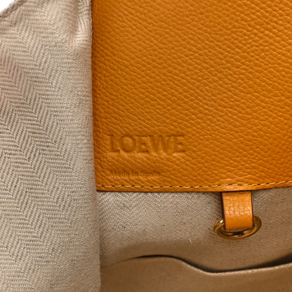 Loewe Grained Calfskin Small Hammock Shoulder Bag  Yellow 6 of 10