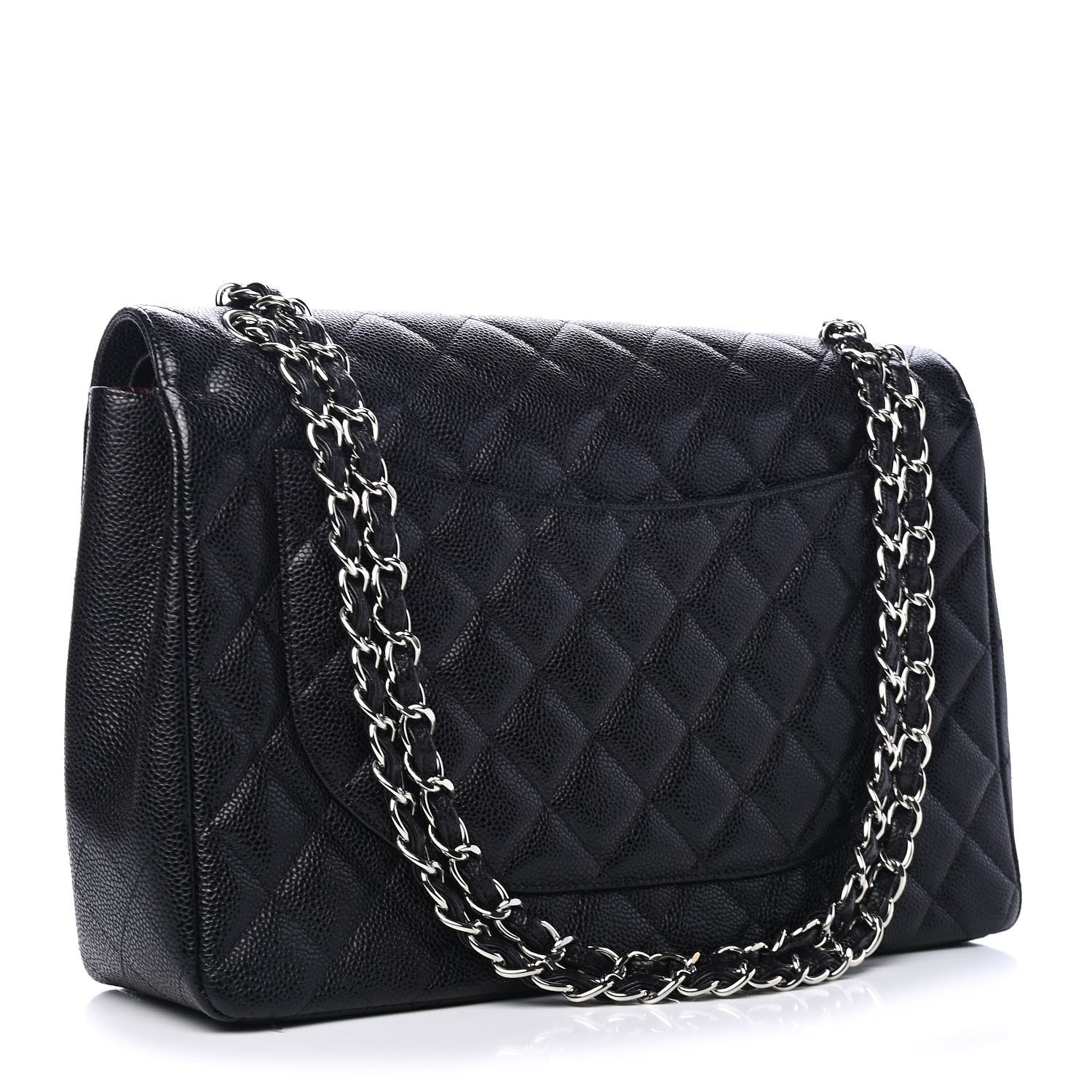 Chanel Caviar Quilted Maxi Double Flap Black 2 of 5
